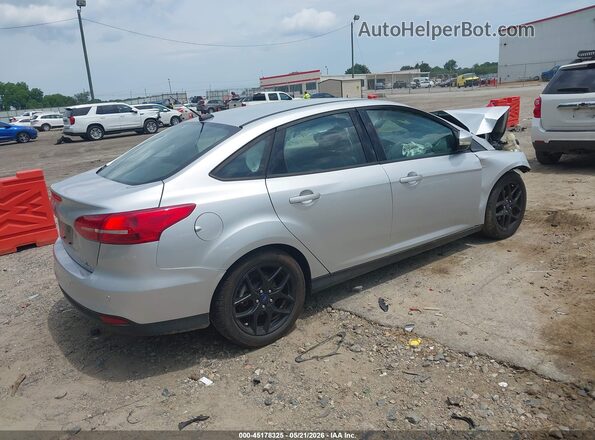 1FADP3F2XGL345980 2016 FORD FOCUS Silver Rear right