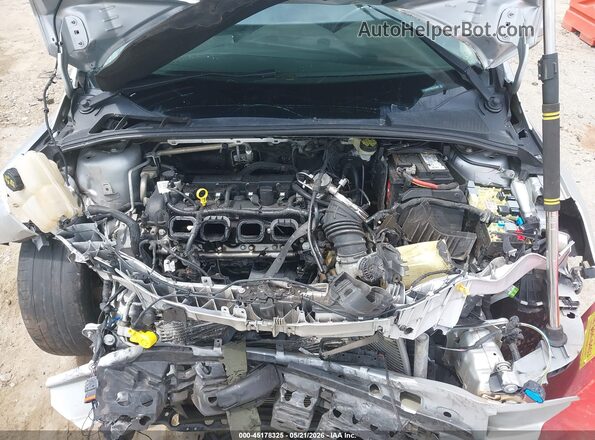 1FADP3F2XGL345980 2016 FORD FOCUS Silver Rear view