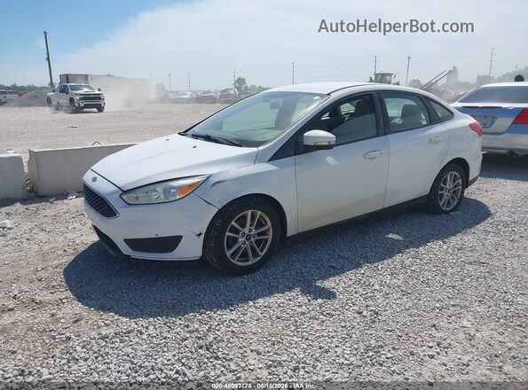 1FADP3F2XHL212928 2017 FORD FOCUS White წინა მარცხენა ხედი სამი მეოთხედიდან
