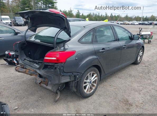 1FADP3F2XHL265323 2017 FORD FOCUS Серый Задняя правая четверть