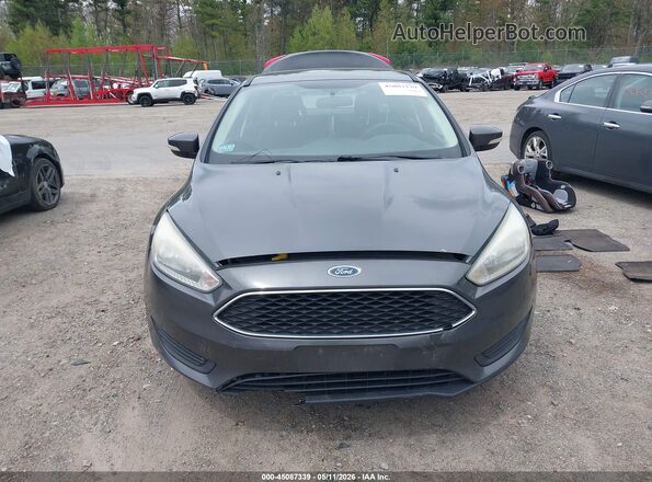 1FADP3F2XHL265323 2017 FORD FOCUS Серый Вид задней части салона
