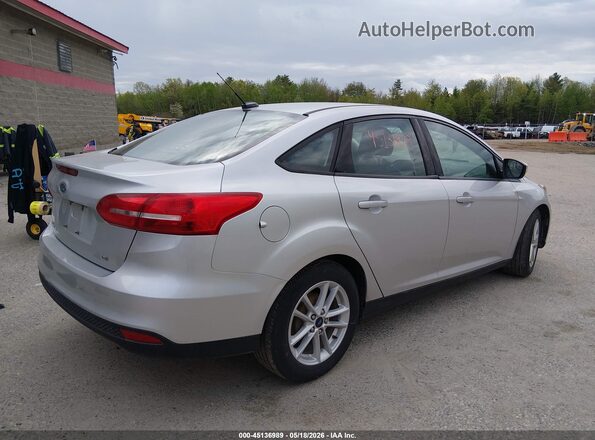 1FADP3F2XHL330445 2017 FORD FOCUS Silver Հետևի աջ