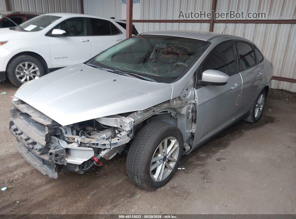 1FADP3F2XJL315918 2018 FORD FOCUS Gray წინა მარცხენა ხედი სამი მეოთხედიდან