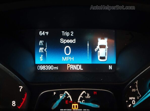 1FADP3F2XJL315918 2018 FORD FOCUS Gray 