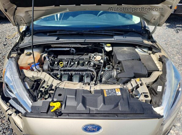 1FADP3F2XJL327406 2018 FORD FOCUS Beige 