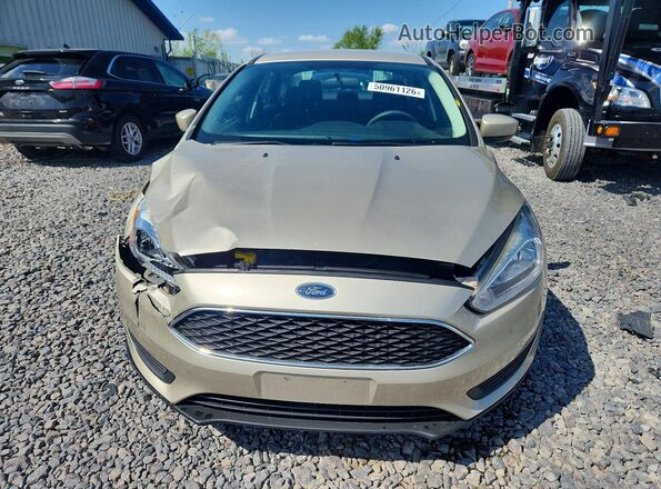 1FADP3F2XJL327406 2018 FORD FOCUS Beige 