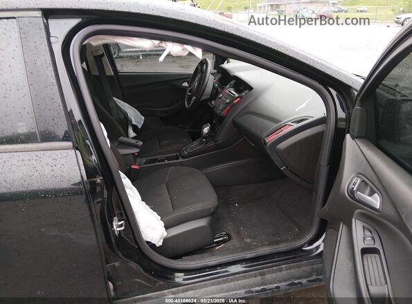 1FADP3FE4HL302618 2017 FORD FOCUS Black Widok wnętrza z przodu