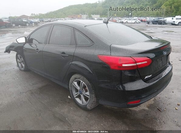 1FADP3FE4HL302618 2017 FORD FOCUS Black Tył lewy