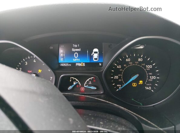 1FADP3FE4HL302618 2017 FORD FOCUS Black Widok tylnych siedzeń