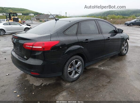 1FADP3FE4HL302618 2017 FORD FOCUS Black Tył prawy