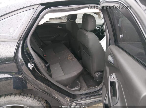 1FADP3FE4HL302618 2017 FORD FOCUS Black Widok naklejki z numerem VIN
