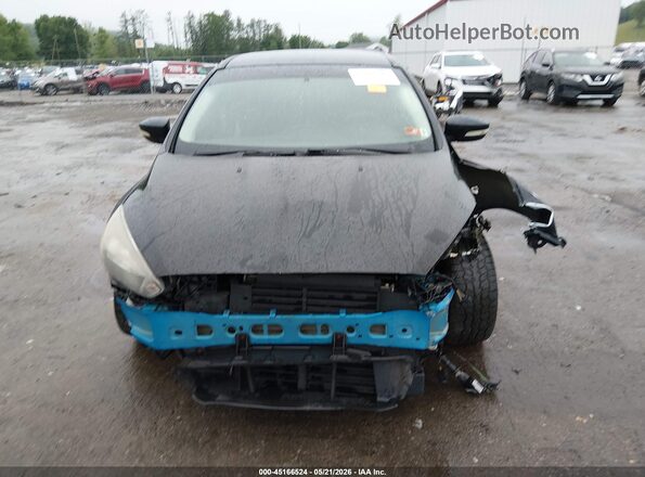 1FADP3FE4HL302618 2017 FORD FOCUS Black Widok wnętrza z tyłu