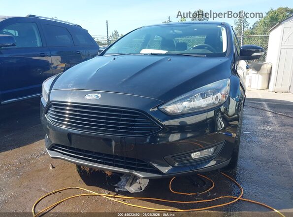 1FADP3FE4HL335196 2017 FORD FOCUS Black Vista del cuadro de instrumentos