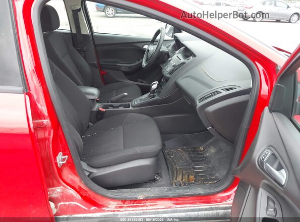 1FADP3FE6GL211428 2016 FORD FOCUS Red Вид салону спереду