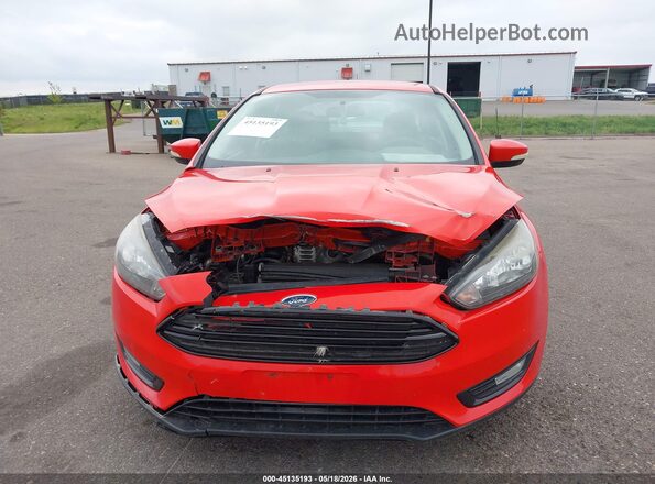 1FADP3FE6GL211428 2016 FORD FOCUS Red Вид спереду