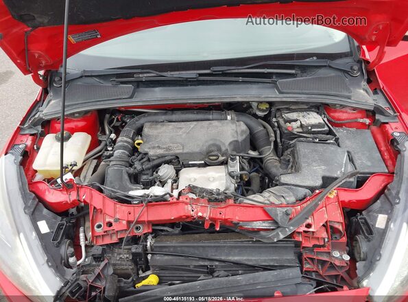 1FADP3FE6GL211428 2016 FORD FOCUS Red Вид ззаду