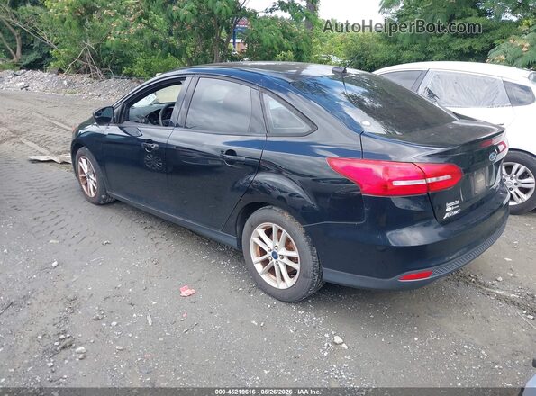 1FADP3FE6JL255162 2018 FORD FOCUS Black Հետևի ձախ