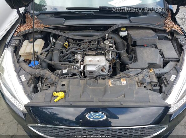 1FADP3FE6JL255162 2018 FORD FOCUS Black Հետևի տեսք