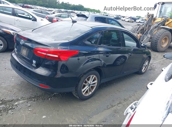 1FADP3FE6JL255162 2018 FORD FOCUS Black Հետևի աջ