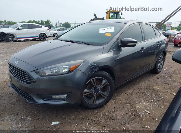 1FADP3FE9JL228473 2018 FORD FOCUS Gray Przód lewy