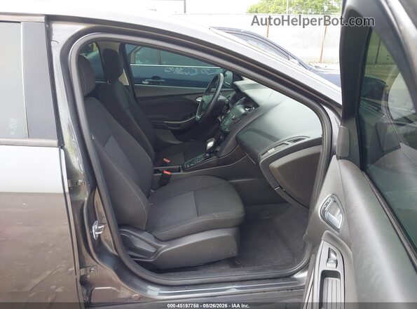 1FADP3FE9JL228473 2018 FORD FOCUS Gray Widok wnętrza z przodu