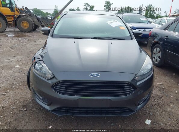 1FADP3FE9JL228473 2018 FORD FOCUS Gray Widok zestawu wskaźników