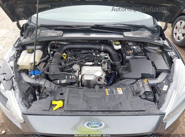 1FADP3FE9JL228473 2018 FORD FOCUS Gray Widok z tyłu