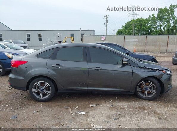 1FADP3FE9JL228473 2018 FORD FOCUS Gray Widok wnętrza z tyłu