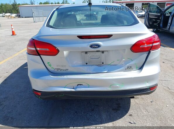 1FADP3FEXJL308106 2018 FORD FOCUS Silver 