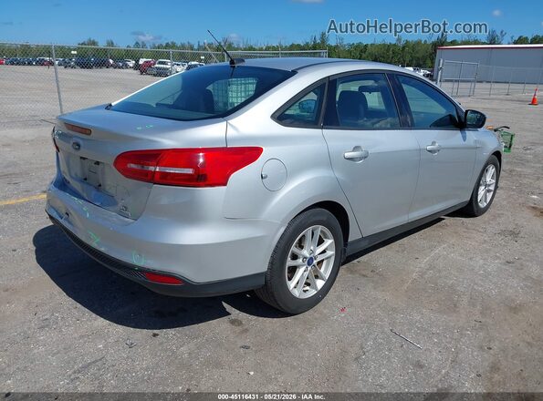 1FADP3FEXJL308106 2018 FORD FOCUS Silver 