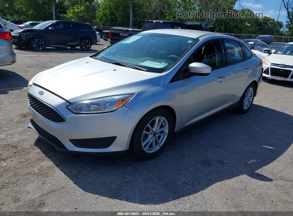 1FADP3FEXJL308106 2018 FORD FOCUS Silver 