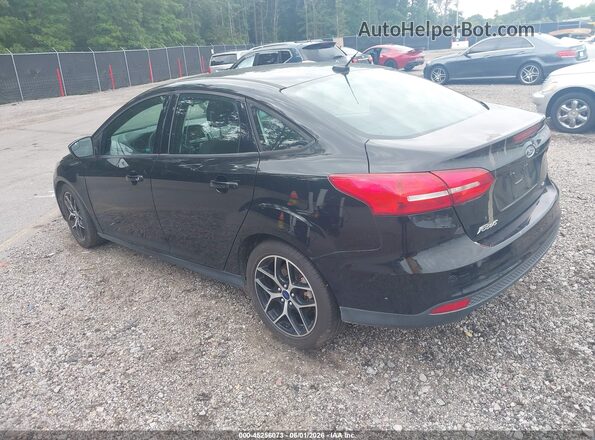 1FADP3H24HL261975 2017 FORD FOCUS Black Trasero izquierdo