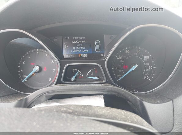 1FADP3H24HL261975 2017 FORD FOCUS Black Vista de los asientos traseros