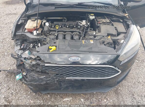 1FADP3H24HL261975 2017 FORD FOCUS Black Vista trasera