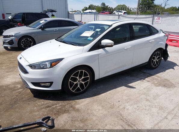 1FADP3H26JL203582 2018 FORD FOCUS White წინა მარცხენა ხედი სამი მეოთხედიდან