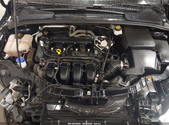 1FADP3J20JL232022 2018 FORD FOCUS Black უკანა ხედი