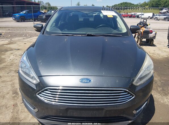 1FADP3J24HL340072 2017 FORD FOCUS Gray Vista del cuadro de instrumentos