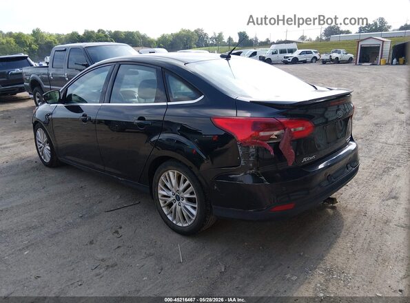 1FADP3J26GL262229 2016 FORD FOCUS Black Tył lewy