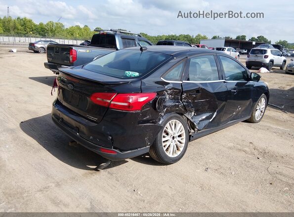 1FADP3J26GL262229 2016 FORD FOCUS Black Tył prawy