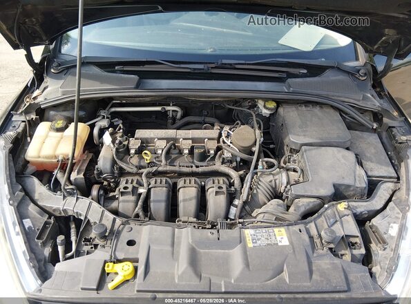 1FADP3J26GL262229 2016 FORD FOCUS Black Widok z tyłu