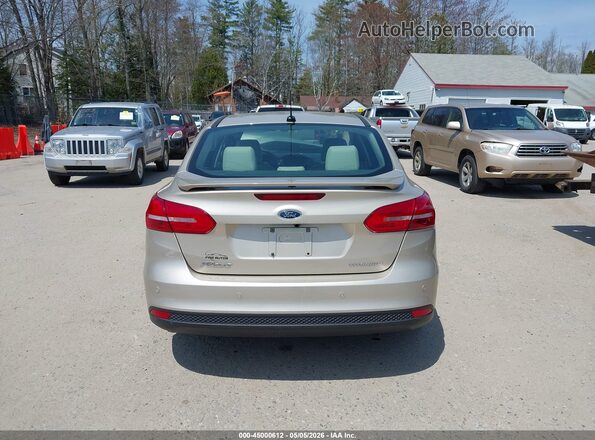 1FADP3J26HL200802 2017 FORD FOCUS Tan 