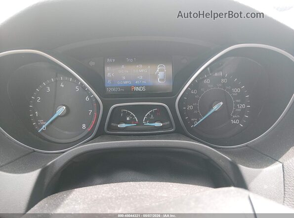 1FADP3J27JL233104 2018 FORD FOCUS Gray Вид задніх сидінь