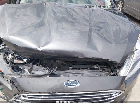 1FADP3J27JL233104 2018 FORD FOCUS Gray Вид ззаду