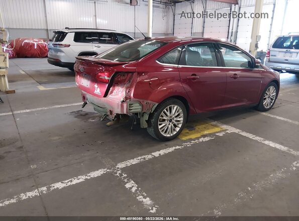 1FADP3J29HL325602 2017 FORD FOCUS Burgundy Задня права чверть