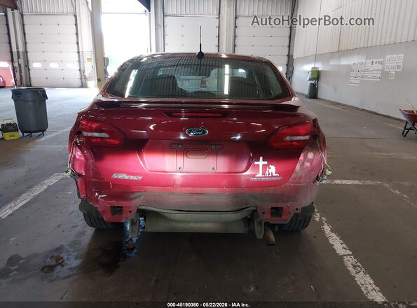 1FADP3J29HL325602 2017 FORD FOCUS Burgundy 