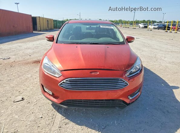 1FADP3J2XJL277064 2018 FORD FOCUS Orange 