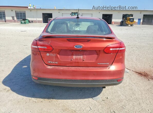 1FADP3J2XJL277064 2018 FORD FOCUS Orange 