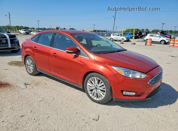 1FADP3J2XJL277064 2018 FORD FOCUS Orange 