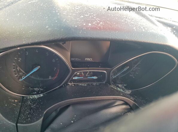 1FADP3K20GL377052 2016 FORD FOCUS Черный Вид щитка приборов