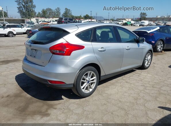 1FADP3K20HL223751 2017 FORD FOCUS Silver უკანა მარჯვენა